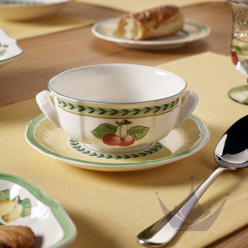 Чаша суповая с блюдцем 0,24л коллекции French Garden 
