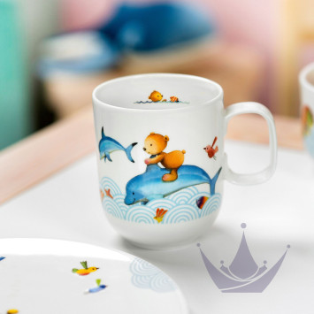 Кружка детская 0,28л коллекции Happy as a Bear бренда VB