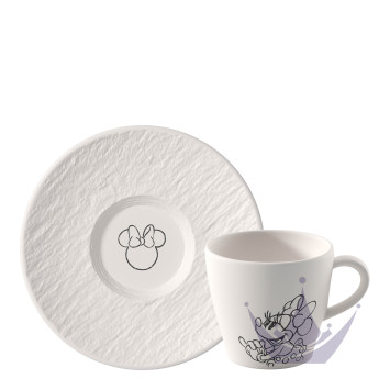 Блюдце для чашки кофейной 15,4см коллекции Manufacture Rock Blanc - Mickey Mouse бренда VB