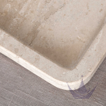 Блюдо сервировочное 40,5х28см коллекции Manufacture Travertine бренда VB