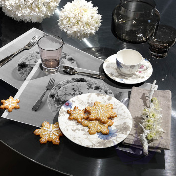 Тарелка закусочная 21см коллекции Mariefleur Gris бренда VB