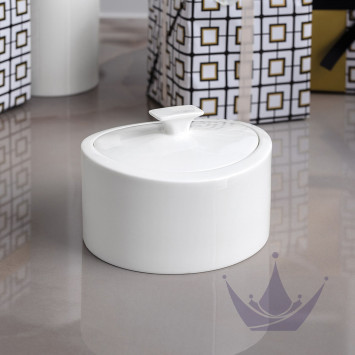 Шкатулка 16см коллекции MetroChic Blanc бренда VB