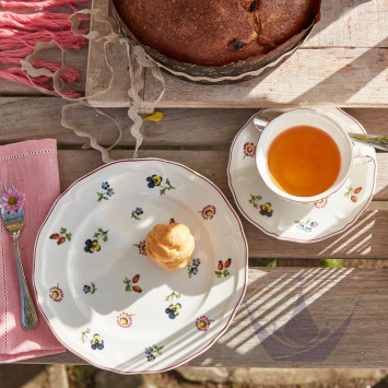 Чашка кофейная с блюдцем 0,12л коллекции Petite Fleur бренда VB