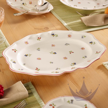 Блюдо овальное 37см коллекции Petite Fleur бренда VB
