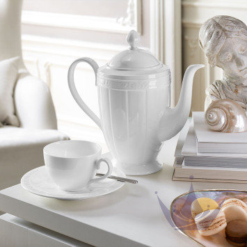 Кофейник 1,20л коллекции White Pearl бренда VB
