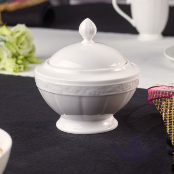 Сахарница 0,27л коллекции White Pearl бренда VB