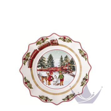 Тарелка 24,4см коллекции Annual Christmas Edition бренда VB