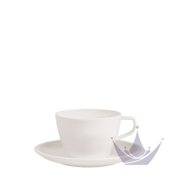Чашка Café au lait с блюдцем 0,26л бренда VB