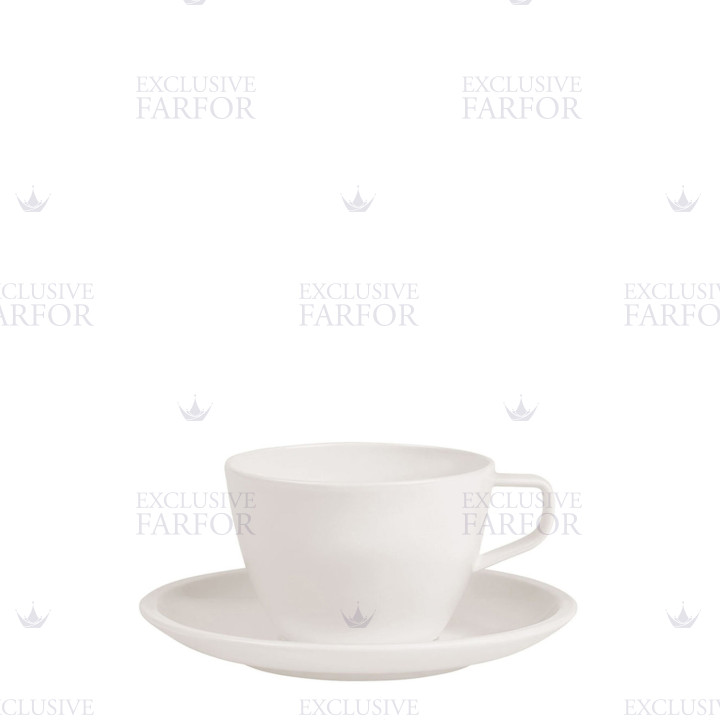 Чашка Café au lait с блюдцем 0,26л коллекции Artesano Original бренда VB