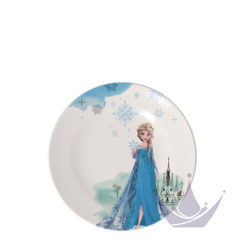 Тарелка закусочная 21,5см коллекции Disney Frozen бренда VB