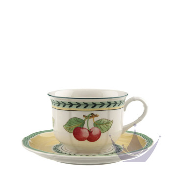 Чашка для завтрака с блюдцем 0,26л коллекции French Garden 