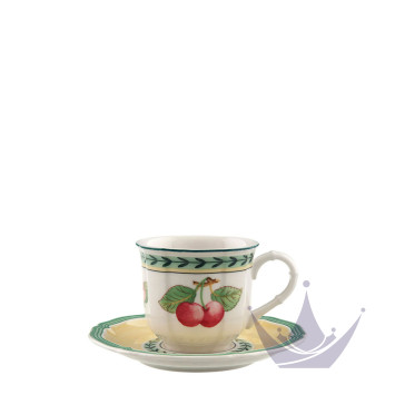 Чашка эспрессо с блюдцем 0,08л коллекции French Garden 