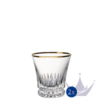 Стакан для воды 0,20л, 2шт. коллекции Grand Royal Gold бренда VB