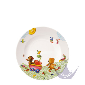 Тарелка детская 21,5см коллекции Hungry as a Bear бренда VB
