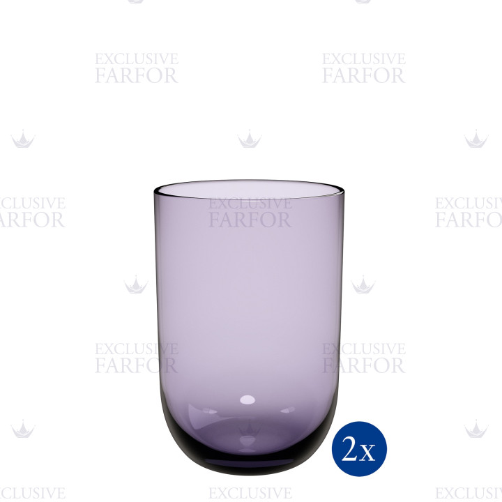 Стакан лонгдринк 0,38л, 2шт. коллекции Like Lavender бренда VB