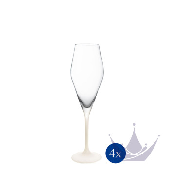 Фужер для шампанского 0,12л, 4шт. коллекции Manufacture Rock Blanc бренда VB