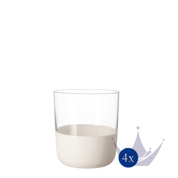 Стакан для виски 0,20л, 4шт. коллекции Manufacture Rock Blanc бренда VB
