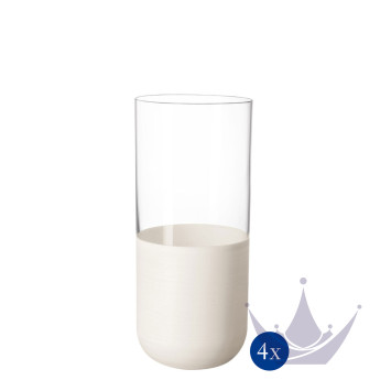 Стакан лонгдринк 0,3л, 4шт. коллекции Manufacture Rock Blanc бренда VB