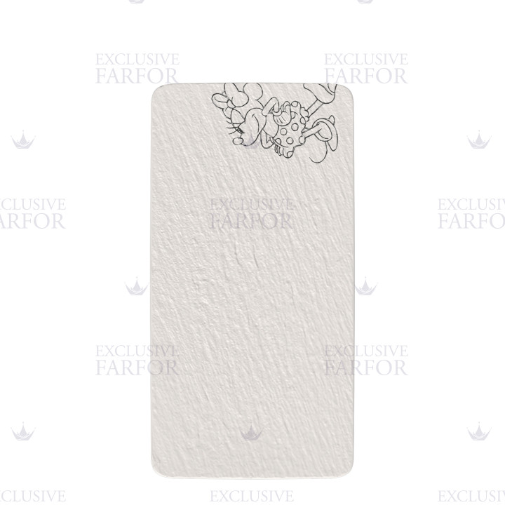 Блюдо сервировочное 35см коллекции Manufacture Rock Blanc - Mickey Mouse бренда VB
