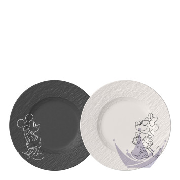 Тарелка закусочная 21,7см, 2шт. коллекции Manufacture Rock - Mickey Mouse бренда VB
