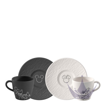 Чашка кофейная с блюдцем 0,16л, 2шт. коллекции Manufacture Rock - Mickey Mouse бренда VB