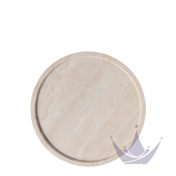 Блюдо сервировочное 24,5см коллекции Manufacture Travertine бренда VB
