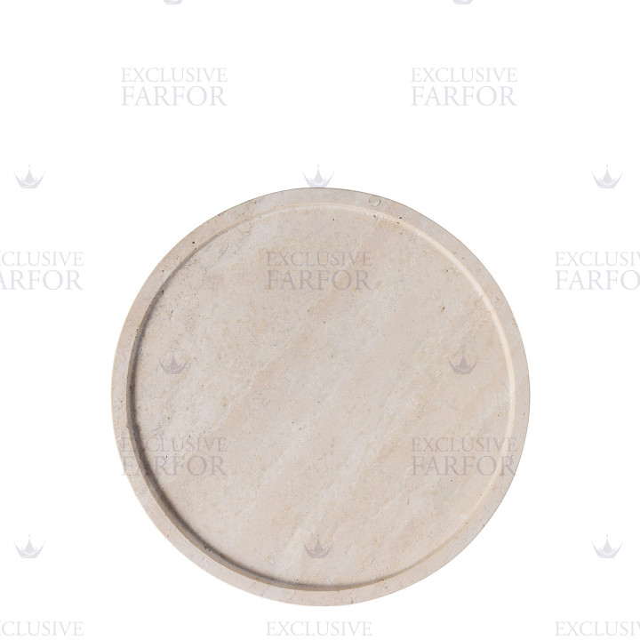 Блюдо сервировочное 24,5см коллекции Manufacture Travertine бренда VB