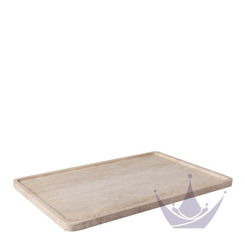 Блюдо сервировочное 40,5х28см коллекции Manufacture Travertine бренда VB
