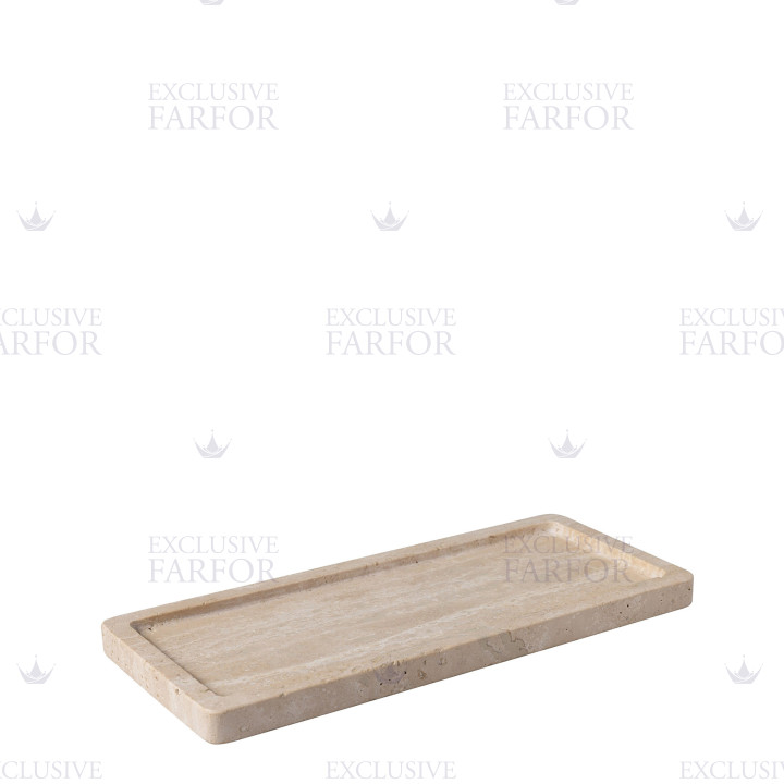 Блюдо сервировочное 25,5х10,5см коллекции Manufacture Travertine бренда VB