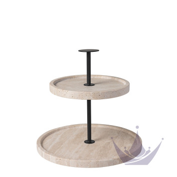 Этажерка 24,5см коллекции Manufacture Travertine бренда VB