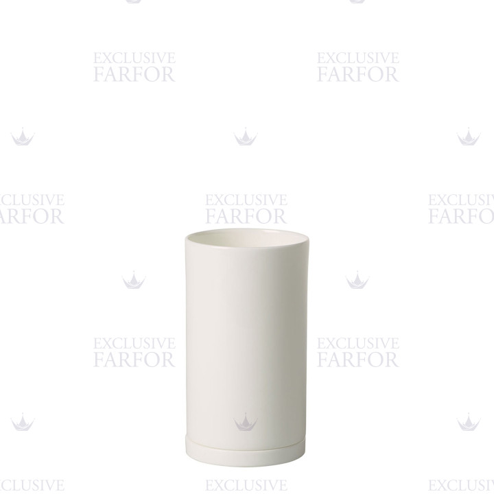 Настольный подсвечник 13см коллекции MetroChic Blanc бренда VB