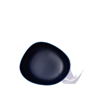Тарелка глубокая 18см коллекции Organic Dark Blue бренда VB