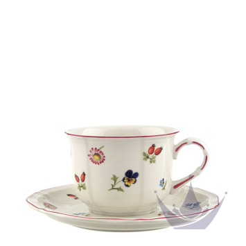 Чашка для завтрака с блюдцем 0,26л коллекции Petite Fleur бренда VB