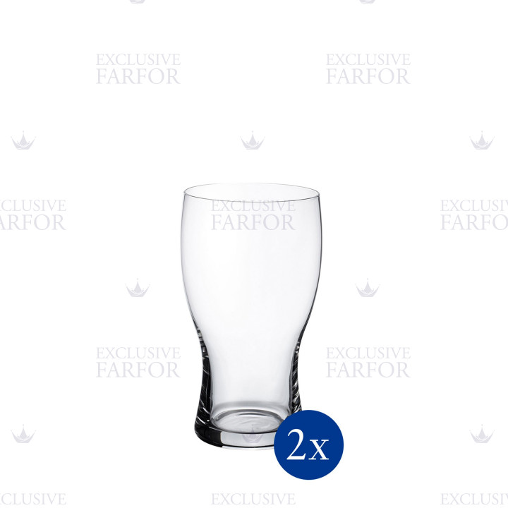 Бокал для пива 0,55л, 2шт. коллекции Purismo Beer бренда VB