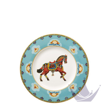 Тарелка закусочная 22см коллекции Samarkand Aquamarin бренда VB