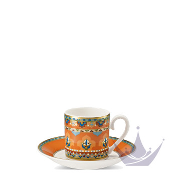 Чашка эспрессо с блюдцем 0,05л коллекции Samarkand Mandarin бренда VB