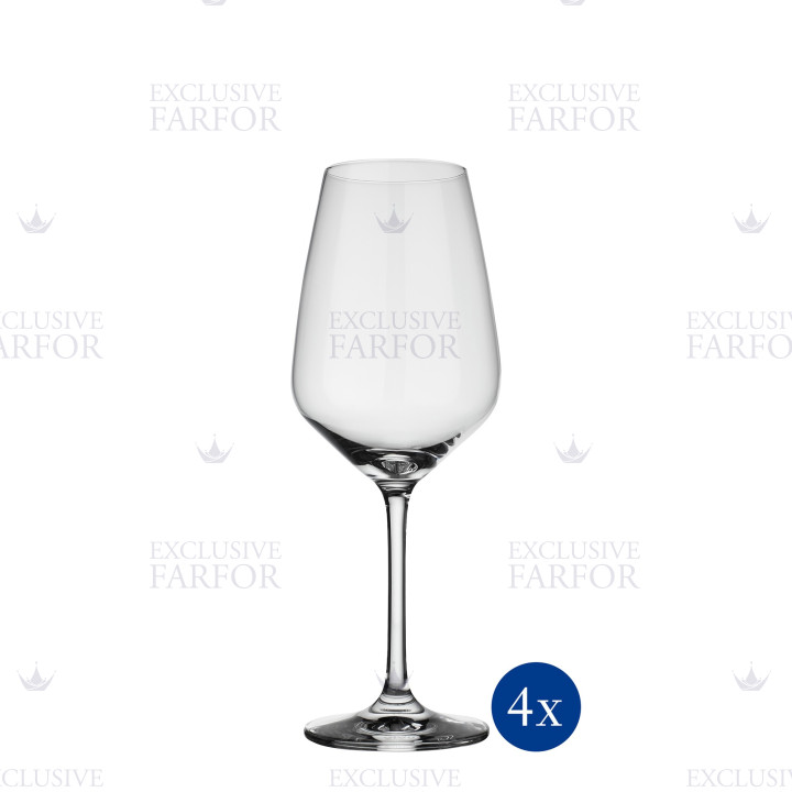 Бокал для белого вина 0,12л, 4шт. коллекции Voice Basic Glas бренда VB