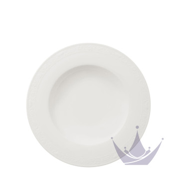 Тарелка суповая 0,32л коллекции White Pearl бренда VB