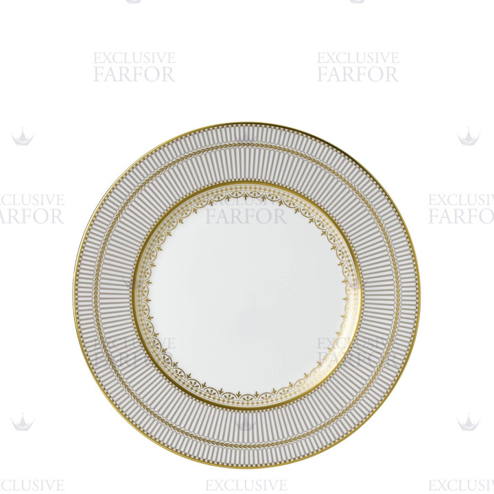 Тарелка главная 27см коллекции Anthemion Grey бренда Wedgwood