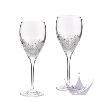 Бокал 280мл, 2шт. коллекции Vera Wang - Diamond Mosaic бренда Wedgwood