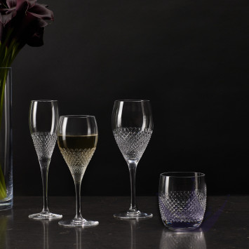 Бокал для вина 240мл, 2шт. коллекции Vera Wang - Diamond Mosaic бренда Wedgwood