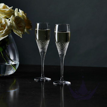 Флюте для шампанского 155мл, 2шт. коллекции Vera Wang - Diamond Mosaic бренда Wedgwood