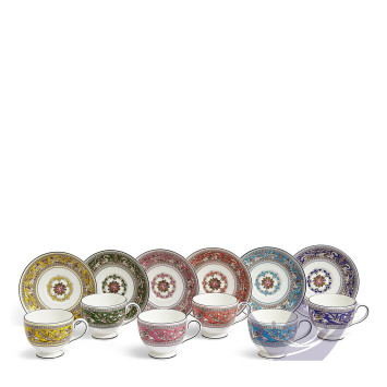 Чашка чайная с блюдцем 174мл, 6шт. бренда Wedgwood