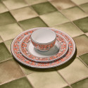 Тарелка закусочная 20см коллекции Florentine Salmon бренда Wedgwood