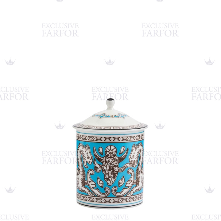 Ароматическая свеча 14см коллекции Florentine Turquoise бренда Wedgwood