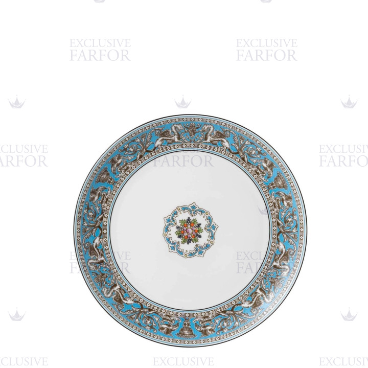 Тарелка закусочная 23см коллекции Florentine Turquoise бренда Wedgwood