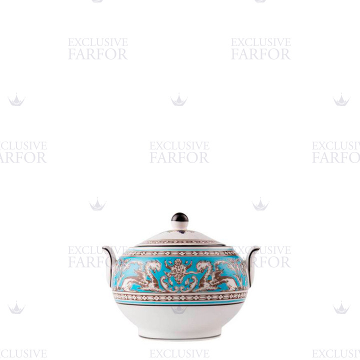 Сахарница коллекции Florentine Turquoise бренда Wedgwood
