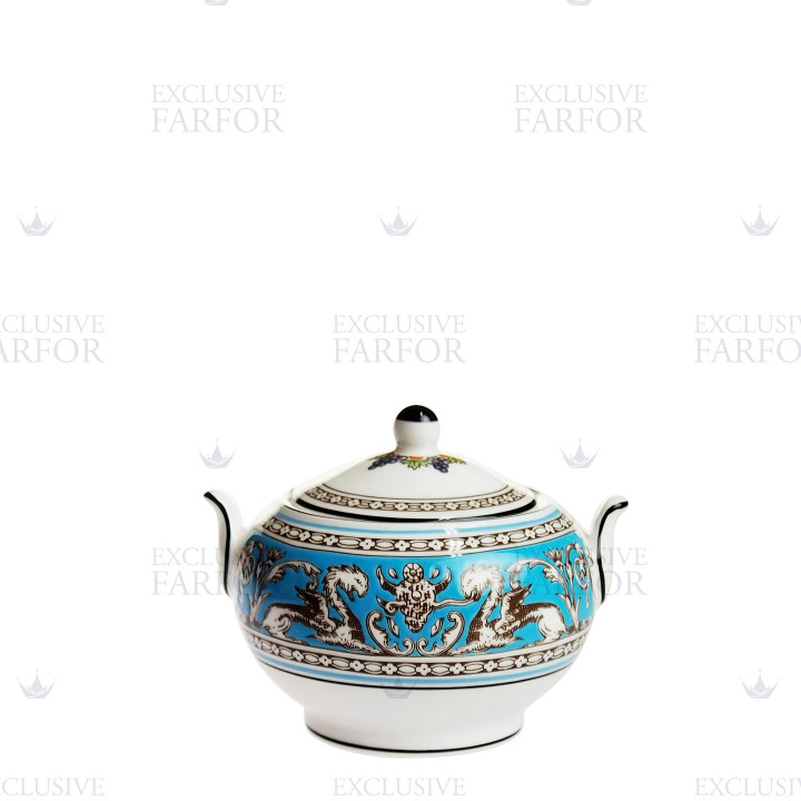 Сахарница 170мл коллекции Florentine Turquoise бренда Wedgwood