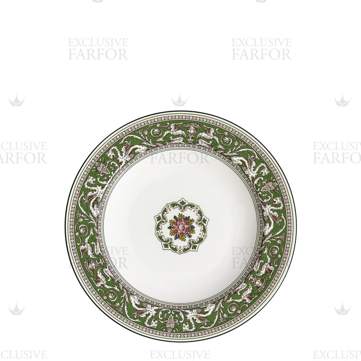 Тарелка суповая 23см коллекции Florentine Verde бренда Wedgwood