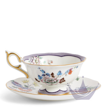 Чашка чайная с блюдцем 150мл коллекции Fortune бренда Wedgwood